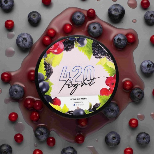 Табак для кальяна 420 Light 40g (Ягодный Морс)