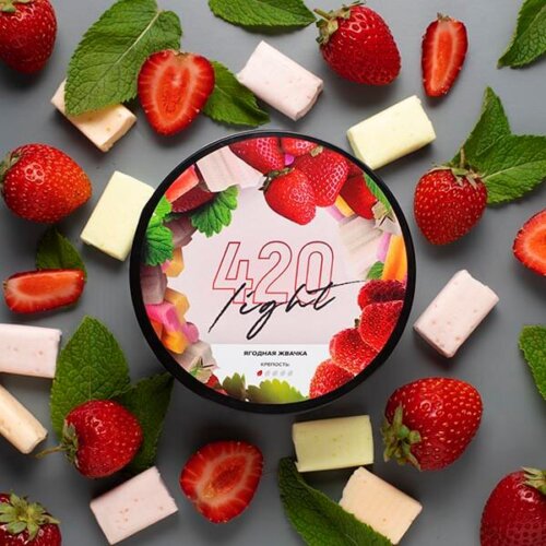 Табак для кальяна 420 Light 40g (Ягодная Жвачка)