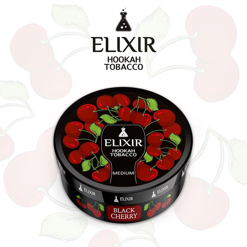 Табак для кальяна Табак для кальяна Elixir 100г (Black Cherry)