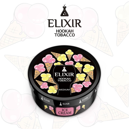 Табак для кальяна Табак для кальяна Elixir 100г (Ice Cream)