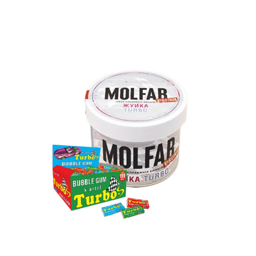 Табак для кальяна Molfar Virginia Line 60g (Жуйка Turbo)