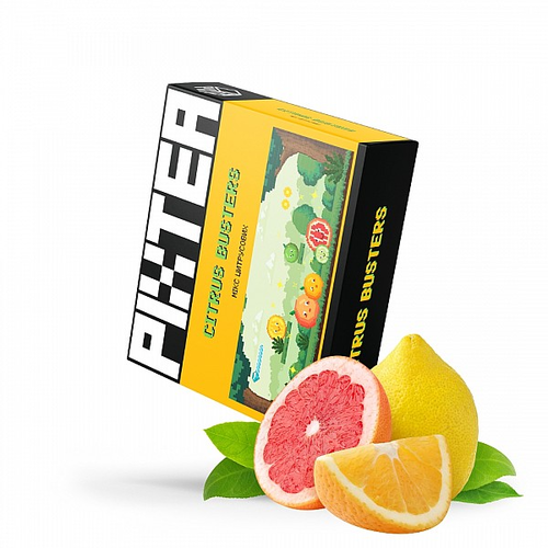 Табак для кальяну Кальянна чайна суміш Pixtea 50g (Citrus Busters)