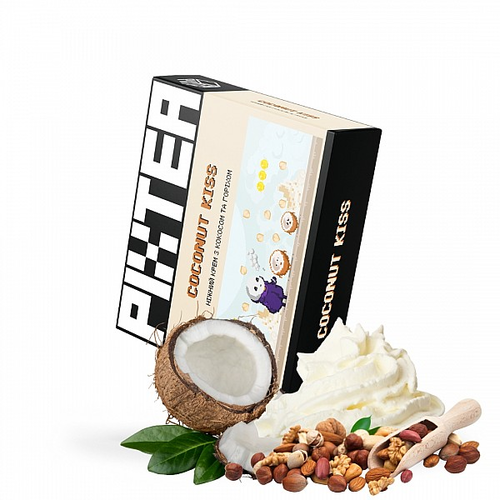 Табак для кальяну Кальянна чайна суміш Pixtea 50g (Coconut Kiss)