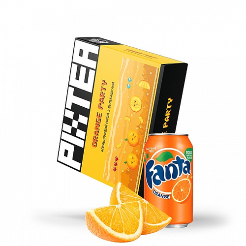 Табак для кальяна Кальянна чайна суміш Pixtea 50g (Orange Party)