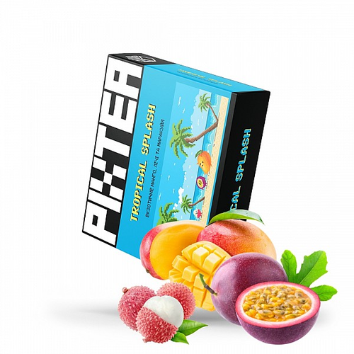 Табак для кальяна Кальянна чайна суміш Pixtea 50g (Tropical Splash)