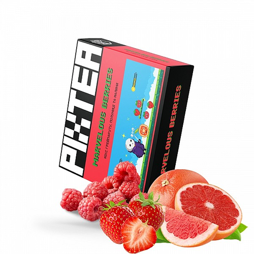Табак для кальяна Кальянна чайна суміш Pixtea 50g (Marvelous Berries)