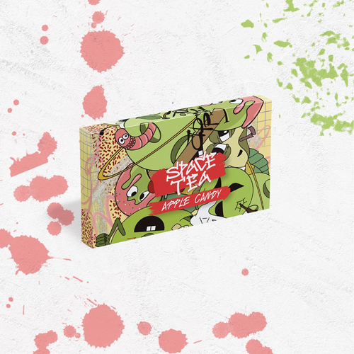 Табак для кальяна Кальянная чайная смесь Space Tea 40g (Apple Candy)