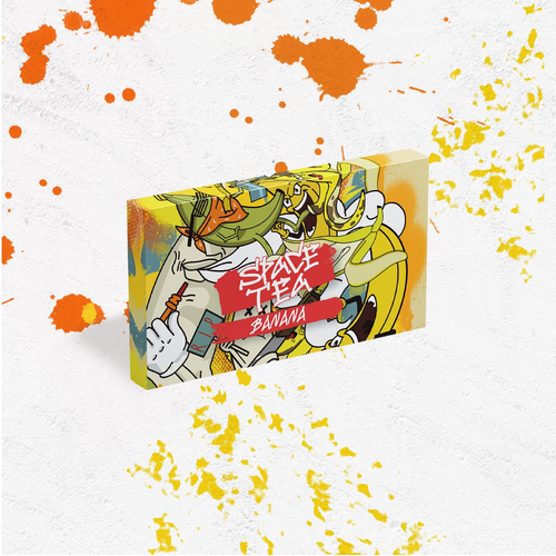 Табак для кальяна Кальянная чайная смесь Space Tea 40g (Banana)