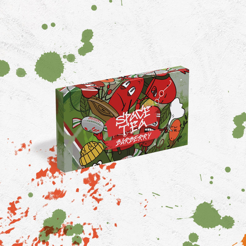 Табак для кальяна Кальянная чайная смесь Space Tea 40g (Barberry)