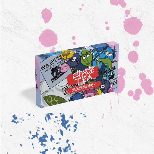 Табак для кальяна Кальянная чайная смесь Space Tea 40g (Blueberry)