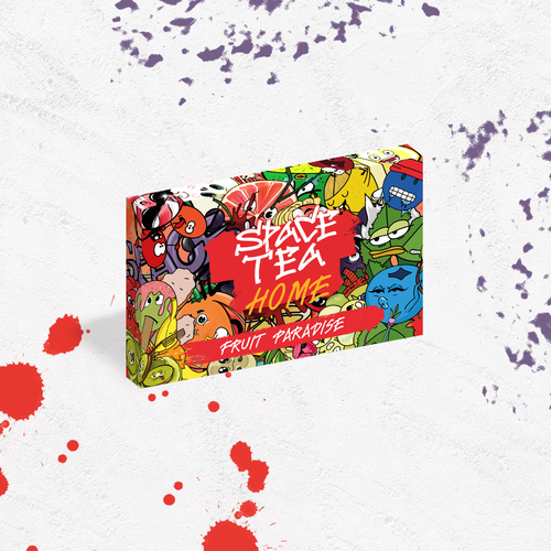 Табак для кальяна Кальянная чайная смесь Space Tea Home 40g (Fruit Paradise)
