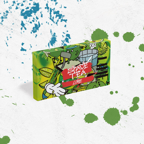 Табак для кальяна Кальянная чайная смесь Space Tea 40g (Lime)