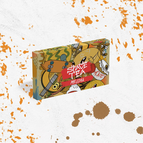 Табак для кальяна Кальянная чайная смесь Space Tea 40g (Melona)