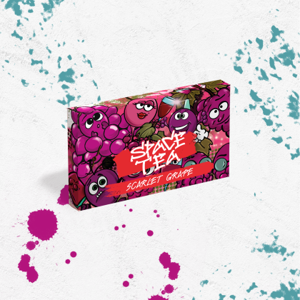 Кальянная чайная смесь Space Tea 40g (Scarlet Grape)