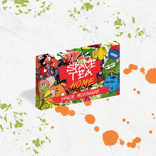 Табак для кальяна Кальянная чайная смесь Space Tea Home 40g (Space Milkshake)