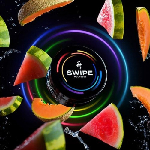 Табак для кальяну Безтабачна суміш Swipe 50g (Melon Watermelon)