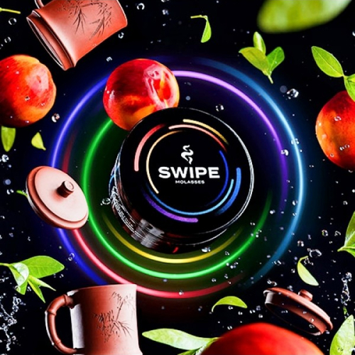 Табак для кальяну Безтабачна суміш Swipe 50g (Peach Tea)