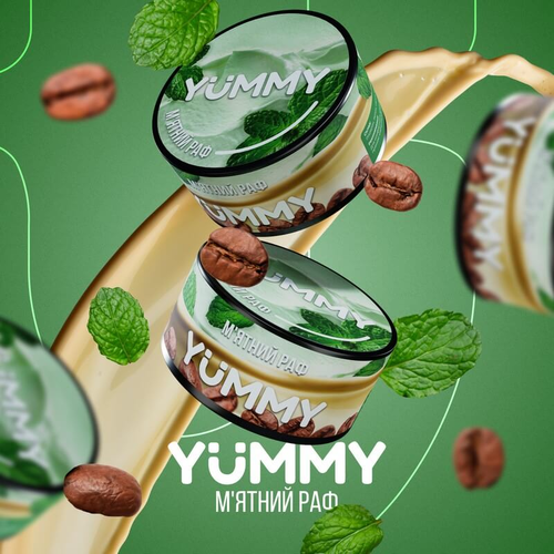 Табак для кальяна Yummy 100g (М'ятний Раф)