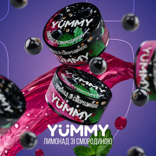 Табак для кальяна Yummy 100g (Смородиновий Лимонад)