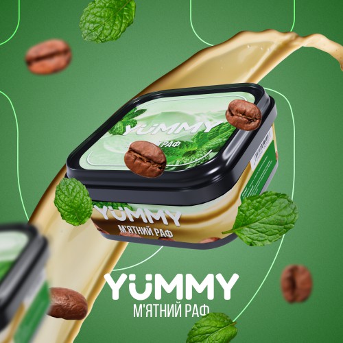 Табак для кальяна Yummy 250g (М'ятний Раф)