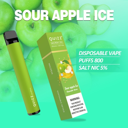 Одноразовая электронная сигарета Quizz 800 Puffs
