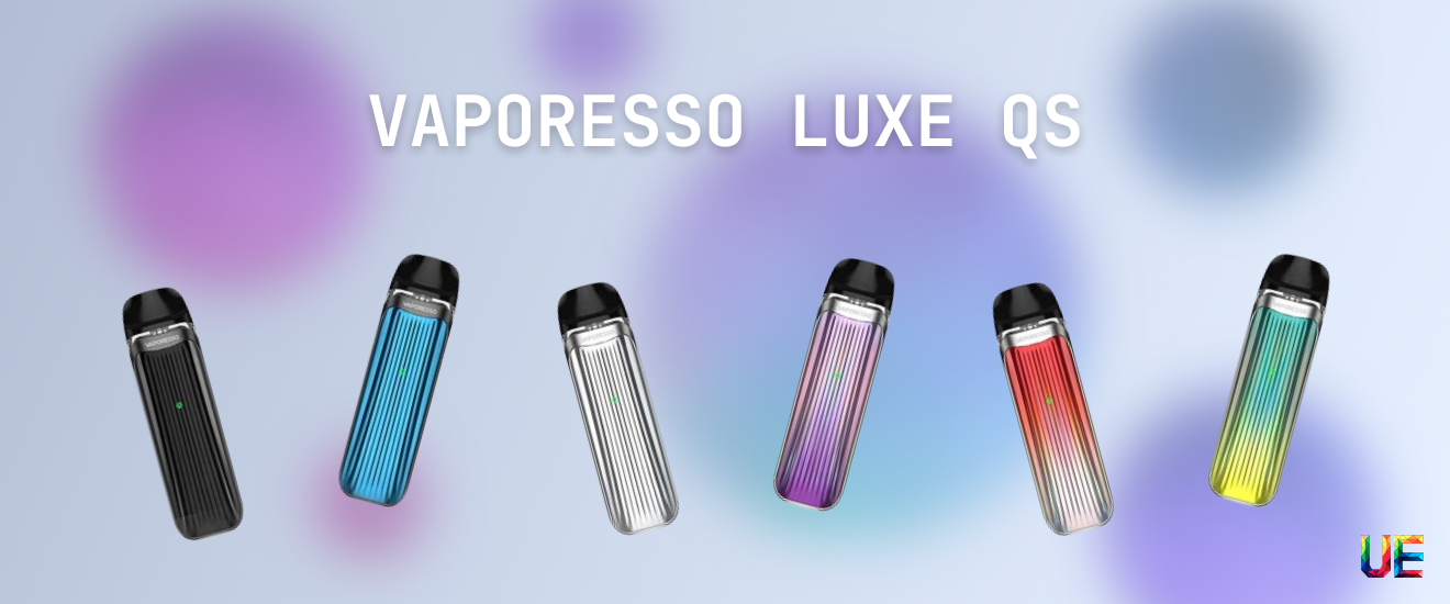 Внешний вид и дизайн электронной сигареты Vaporesso Luxe QS