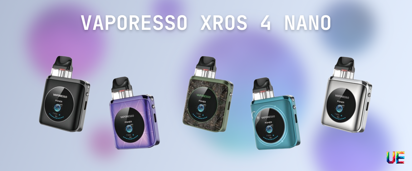 Зовнішній вигляд та ергономічний дизайн Vaporesso XROS 4 Nano