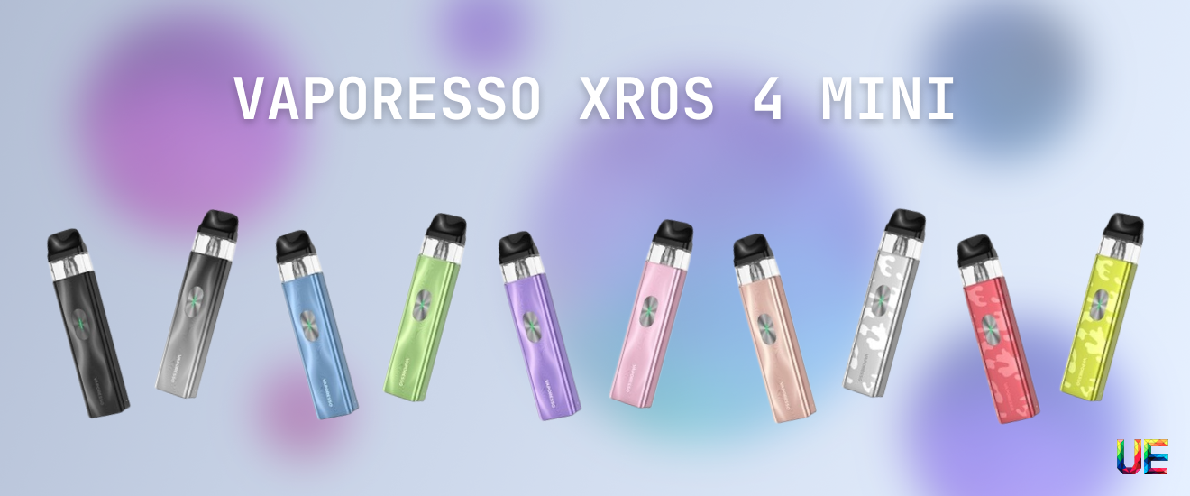 Зовнішній вигляд і дизайн електронної сигарети Vaporesso XROS 4 Mini