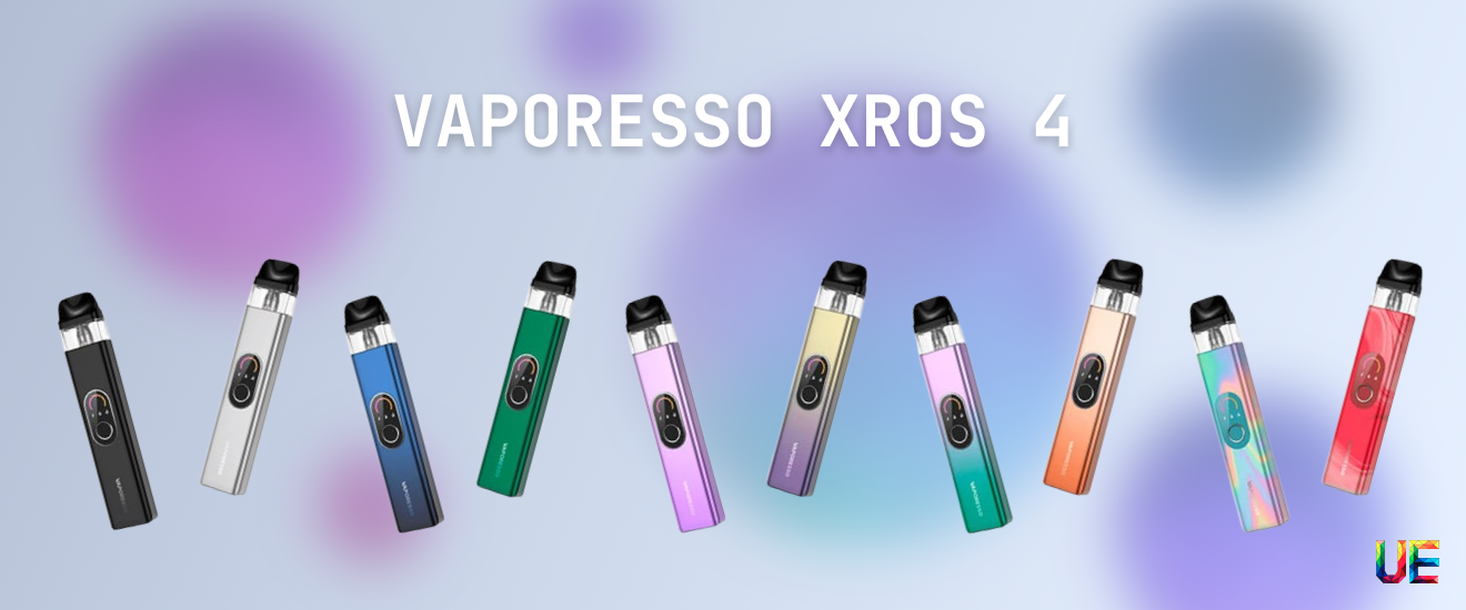 Зовнішній вигляд та дизайн електронної сигарети Vaporesso XROS 4