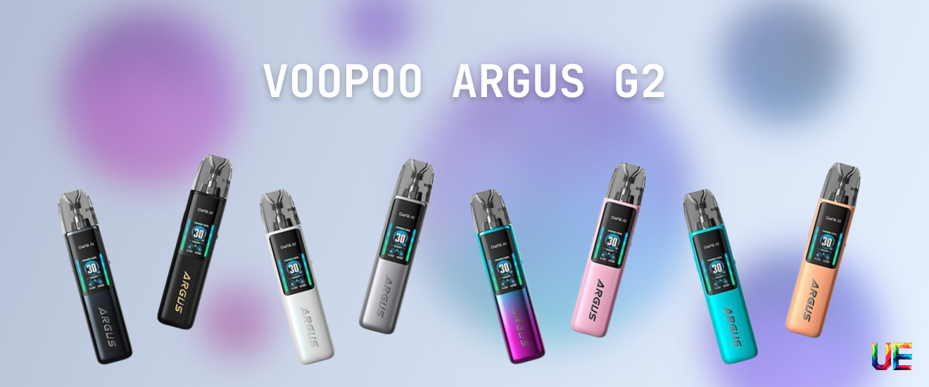 Зовнішній вигляд та дизайн електронної сигарети Voopoo Argus G2 Pod Kit