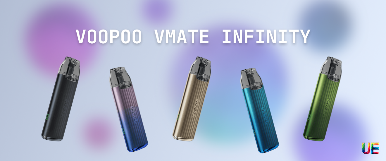 Внешний вид и премиальный дизайн Voopoo VMATE Infinity Edition
