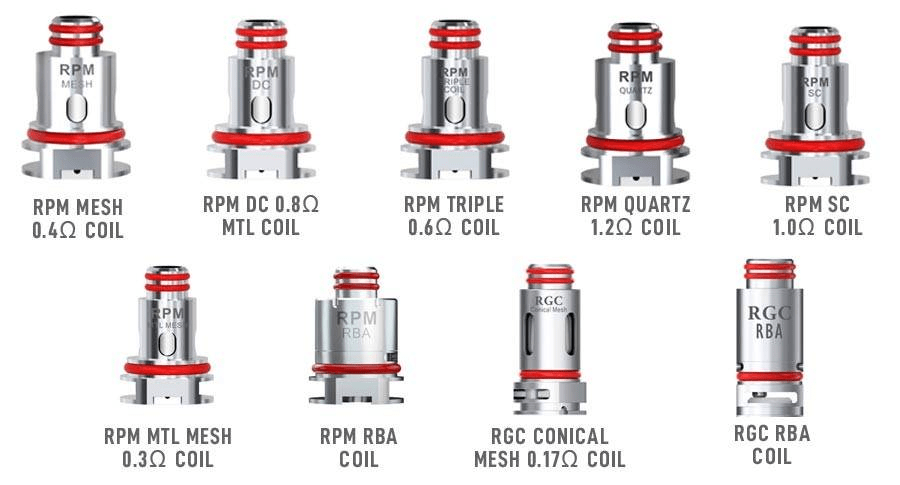 Зовнішній вигляд та упаковка змінного випарника Smok Nord RPM Coil 0.4 Ом