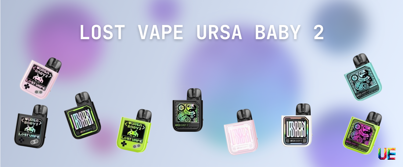 Зовнішній вигляд та дизайн Lost Vape Ursa Baby 2 Pod Kit