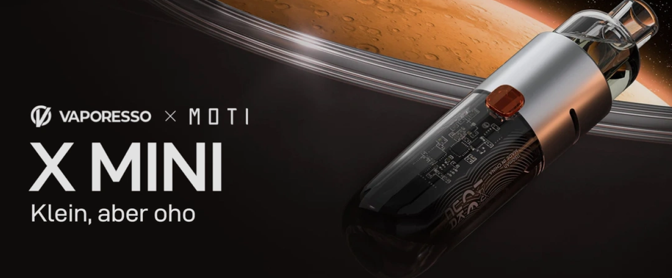 Внешний вид и футуристичный дизайн Vaporesso Moti X Mini Pod Kit